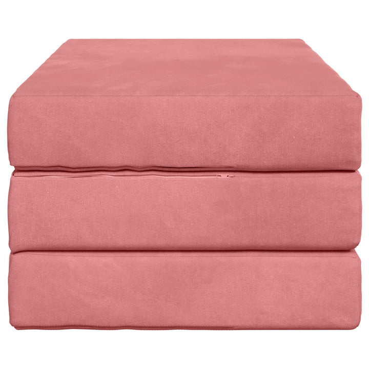 Samlebar Sofa Seng 100 x 67 x 45 cm Lyserød