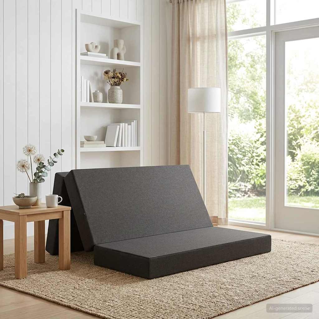 Samlebar Sofa Seng 160 x 67 x 45 cm Mørkegrå