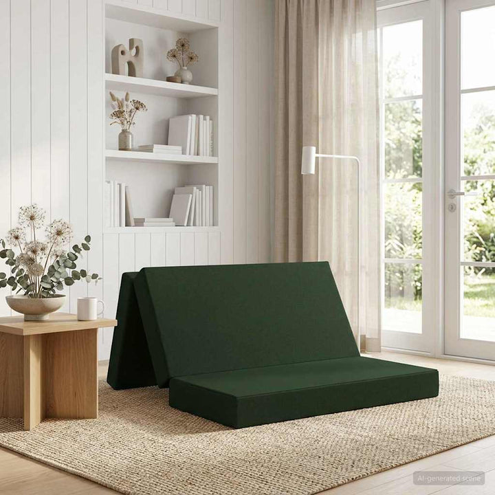Samlebar Sofa Seng 120 x 67 x 45 cm Mørkegrøn