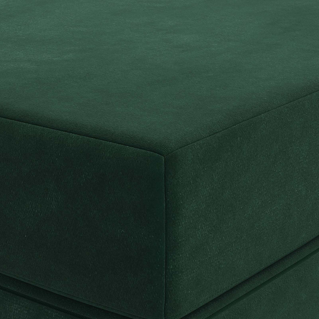 Samlebar Sofa Seng 120 x 67 x 45 cm Mørkegrøn