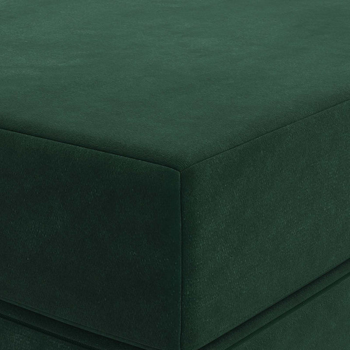 Samlebar Sofa Seng 120 x 67 x 45 cm Mørkegrøn