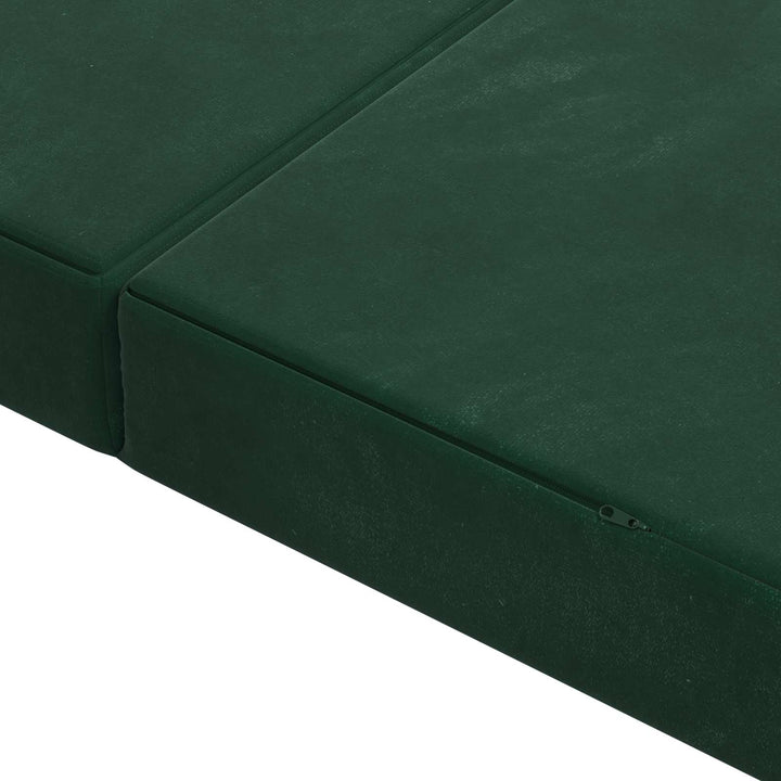 Samlebar Sofa Seng 120 x 67 x 45 cm Mørkegrøn