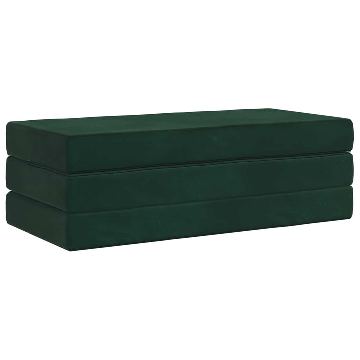 Samlebar Sofa Seng 120 x 67 x 45 cm Mørkegrøn