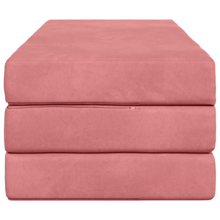 Samlebar Sofa Seng 120 x 67 x 45 cm Lyserød