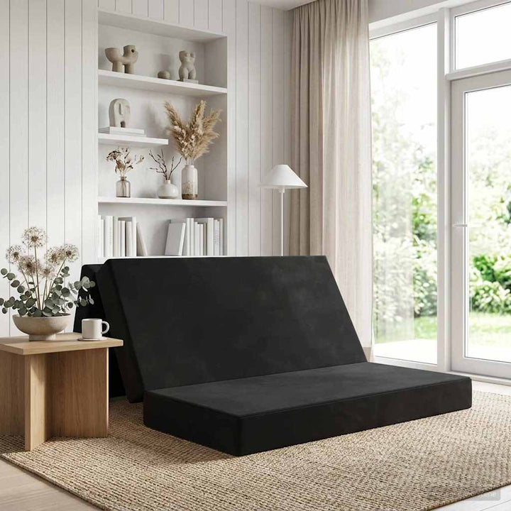 Samlebar Sofa Seng 160 x 67 x 45 cm Sort
