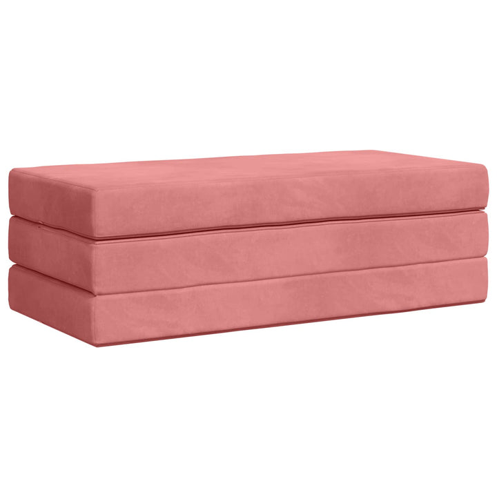 Samlebar Sofa Seng 140 x 67 x 45 cm Lyserød