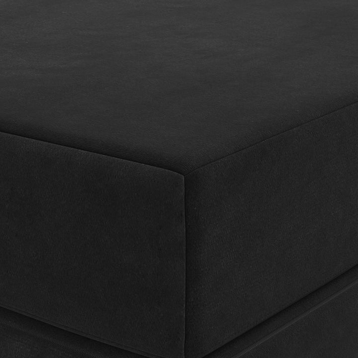 Samlebar Sofa Seng 160 x 67 x 45 cm Sort