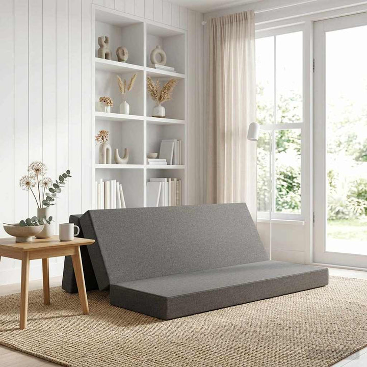 Samlebar Sofa Seng 180 x 67 x 45 cm Lysegrå