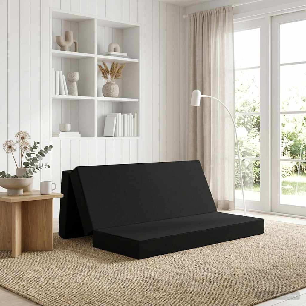 Samlebar Sofa Seng 200 x 67 x 45 cm Sort