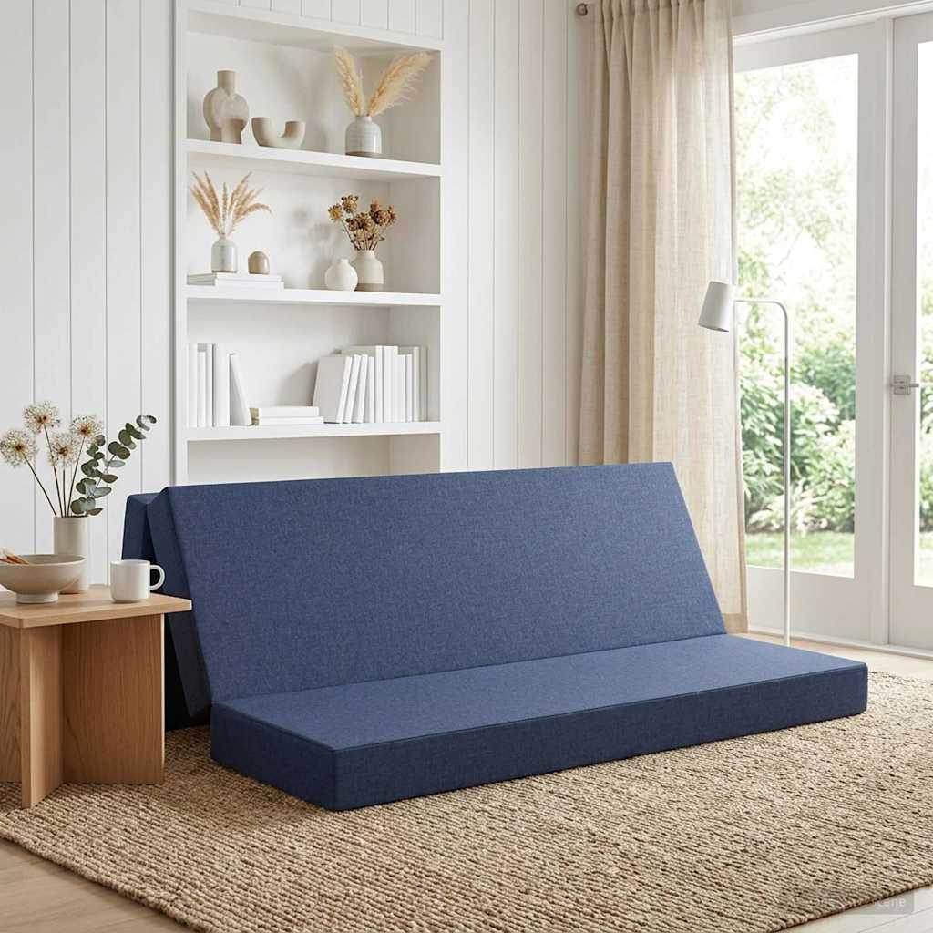 Samlebar Sofa Seng 180 x 67 x 45 cm Blå