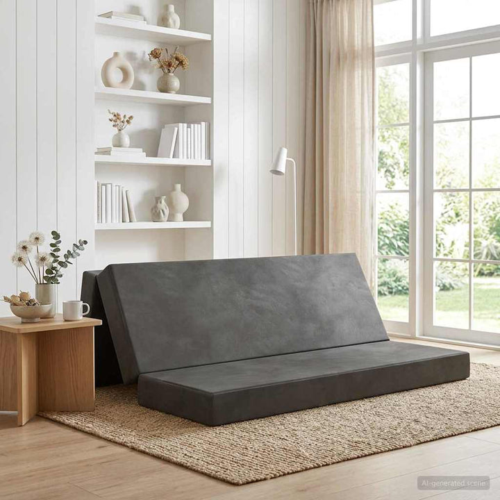 Samlebar Sofa Seng 180 x 67 x 45 cm Mørkegrå