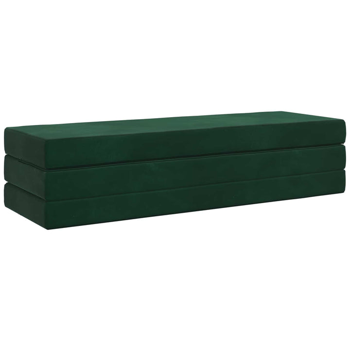 Samlebar Sofa Seng 180 x 67 x 45 cm Mørkegrøn