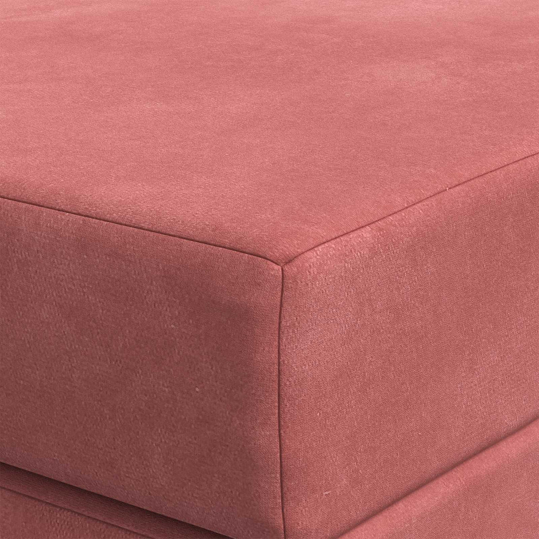 Samlebar Sofa Seng 180 x 67 x 45 cm Lyserød
