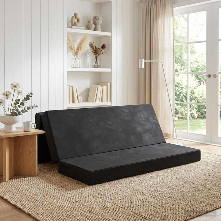 Samlebar Sofa Seng 180 x 67 x 45 cm Sort