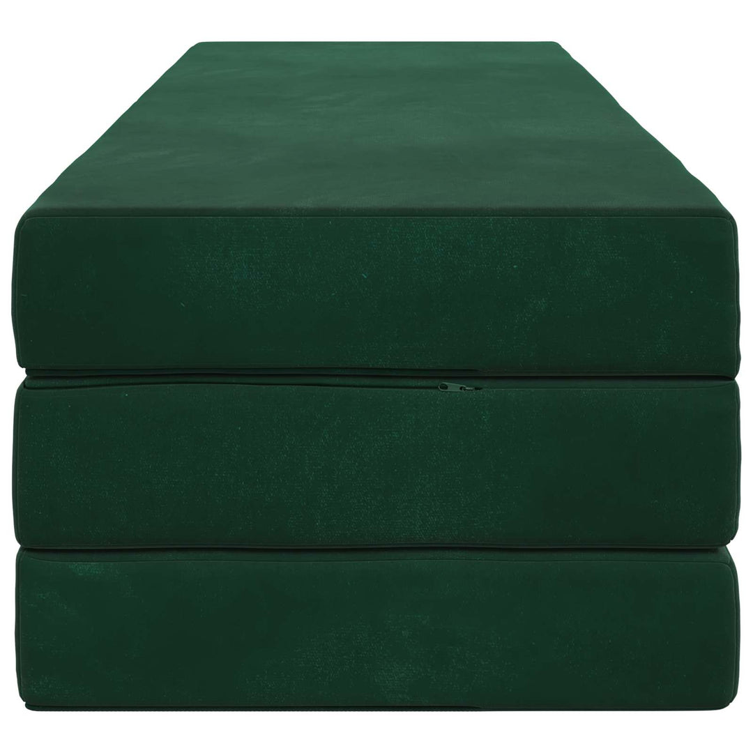 Samlebar Sofa Seng 200 x 67 x 45 cm Mørkegrøn