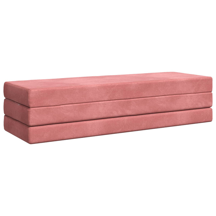 Samlebar Sofa Seng 200 x 67 x 45 cm Lyserød