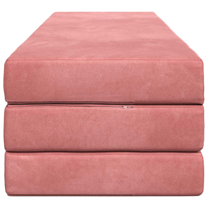 Samlebar Sofa Seng 200 x 67 x 45 cm Lyserød