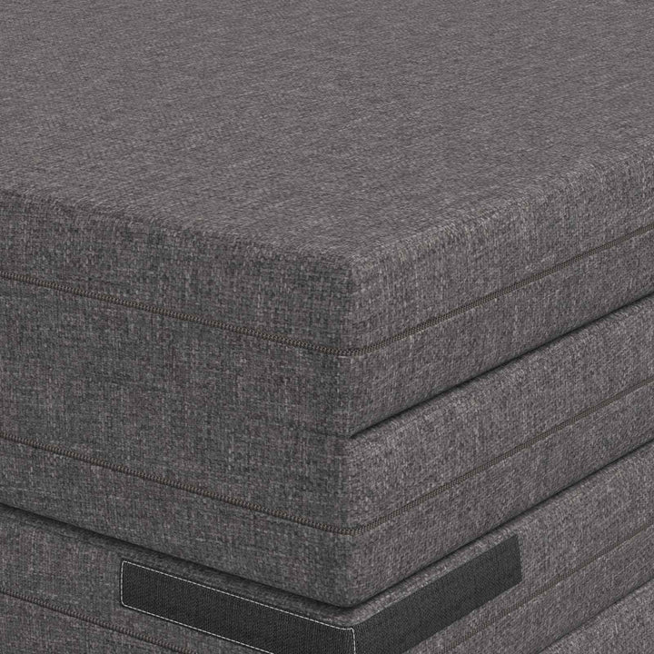 Samlebar Sofa Seng 140 x 67 x 15 cm Lysegrå