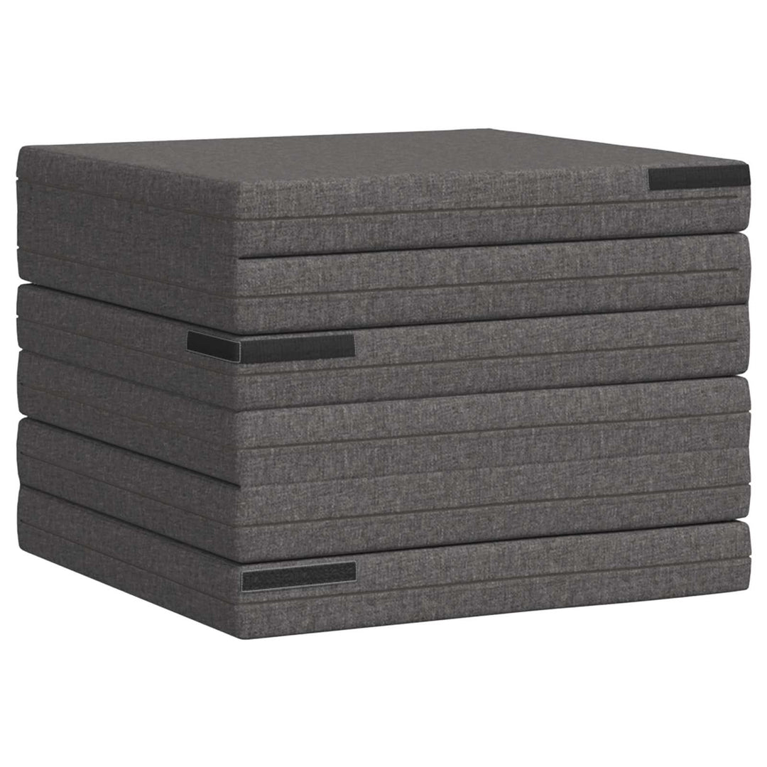 Samlebar Sofa Seng 140 x 67 x 15 cm Lysegrå