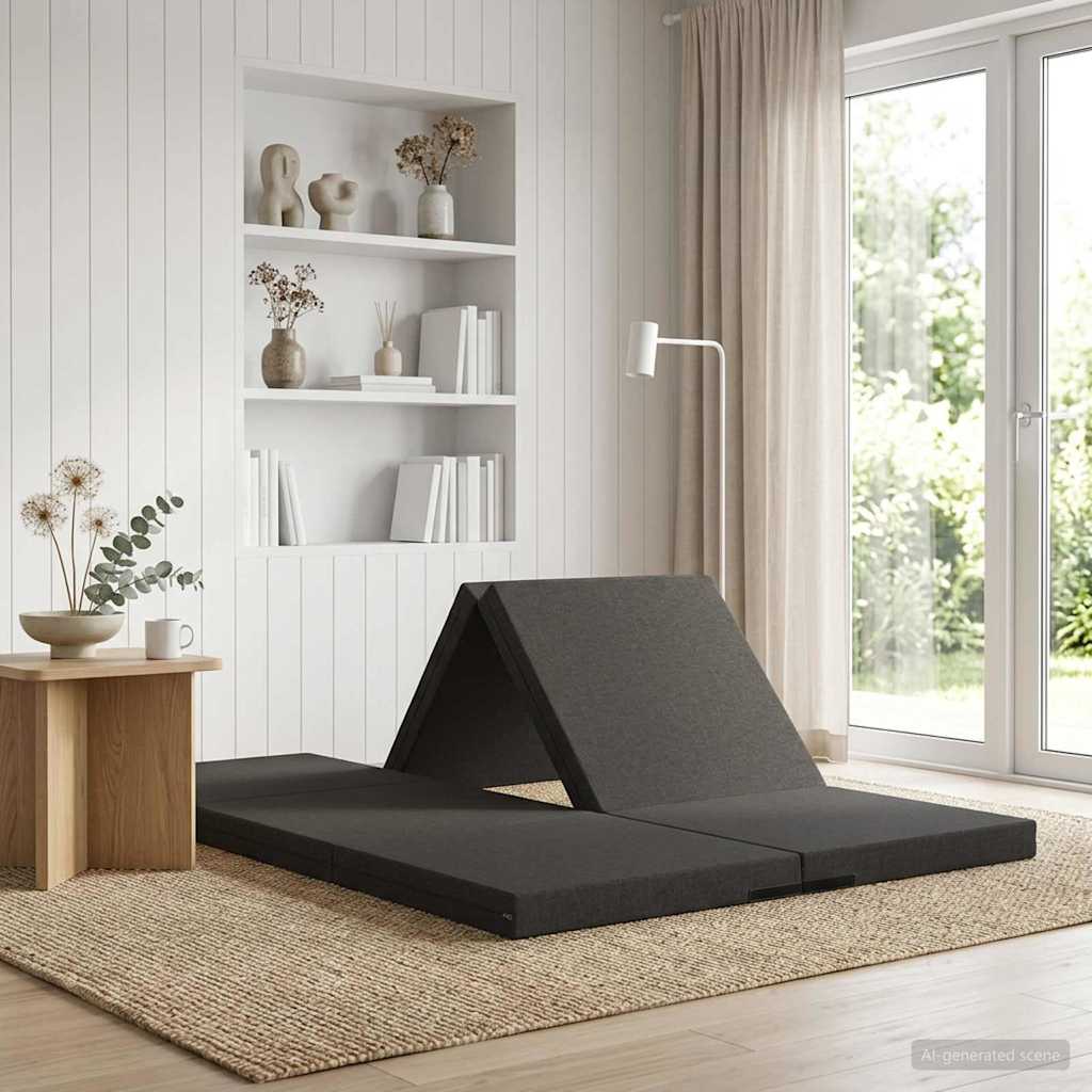 Samlebar Sofa Seng 140 x 67 x 15 cm Mørkegrå
