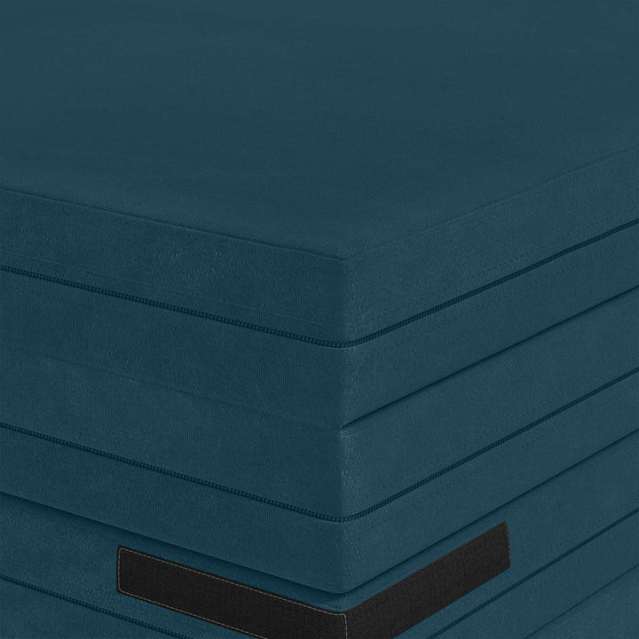 Samlebar Sofa Seng 140 x 67 x 15 cm Blå