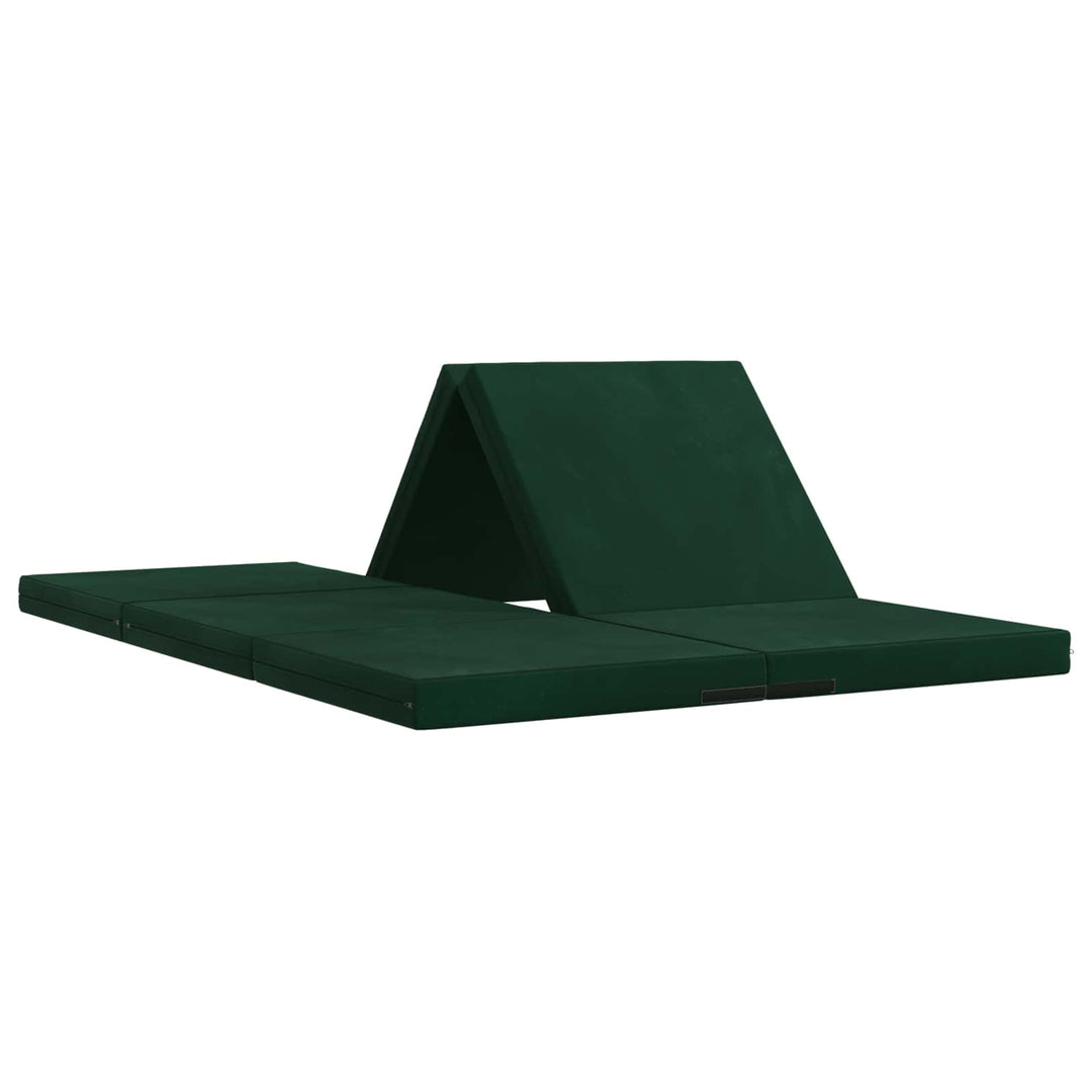 Samlebar Sofa Seng 140 x 67 x 15 cm Mørkegrøn