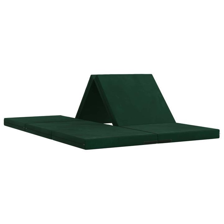 Samlebar Sofa Seng 140 x 67 x 15 cm Mørkegrøn
