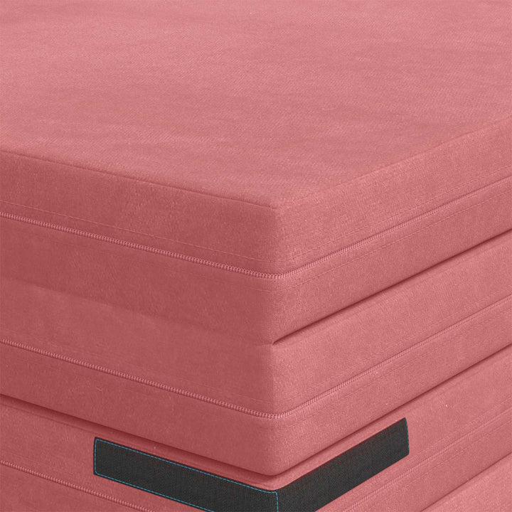 Samlebar Sofa Seng 140 x 67 x 15 cm Lyserød