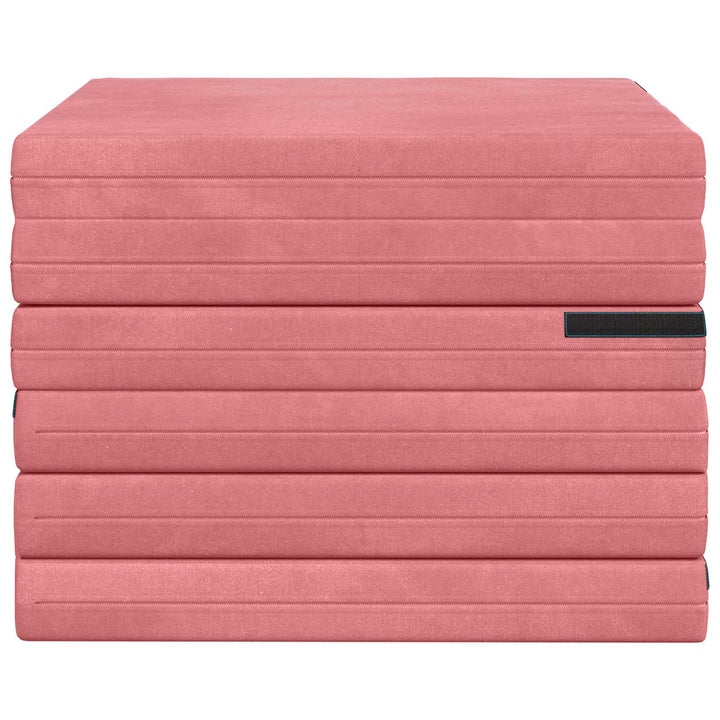 Samlebar Sofa Seng 140 x 67 x 15 cm Lyserød