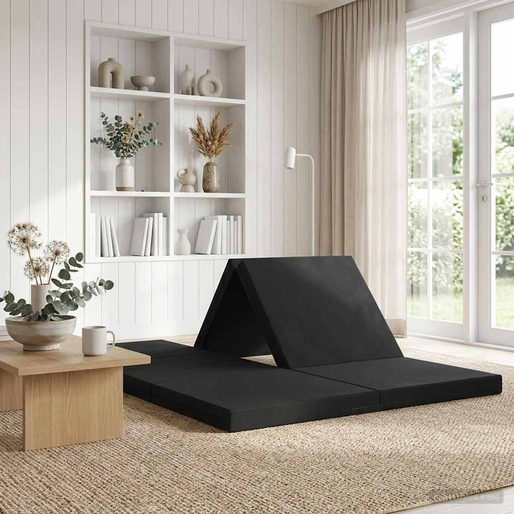 Samlebar Sofa Seng 140 x 67 x 15 cm Sort