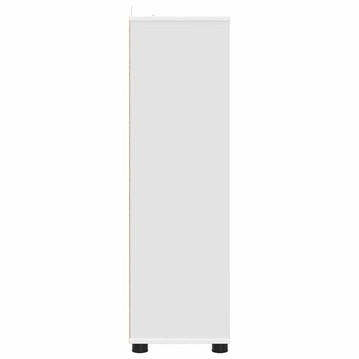 Badeværelsesskab Hvid 30,5 x 30 x 101 cm Konstrueret træ