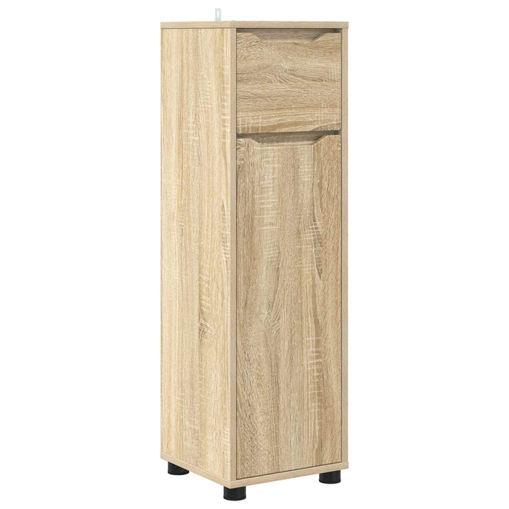 Badeværelsesskab Sonoma eg 30,5 x 30 x 101 cm Konstrueret træ