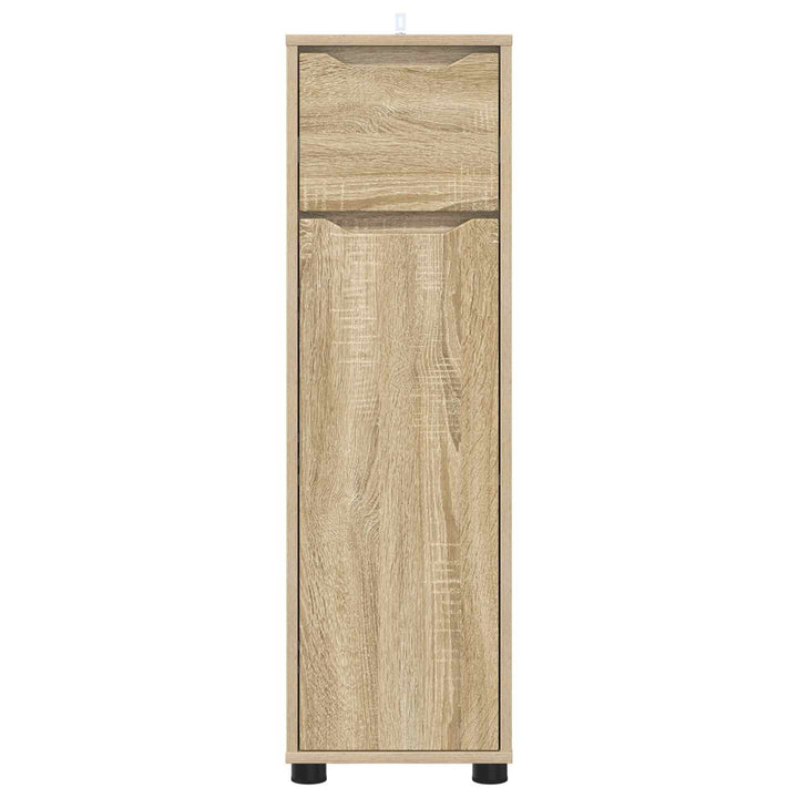 Badeværelsesskab Sonoma eg 30,5 x 30 x 101 cm Konstrueret træ