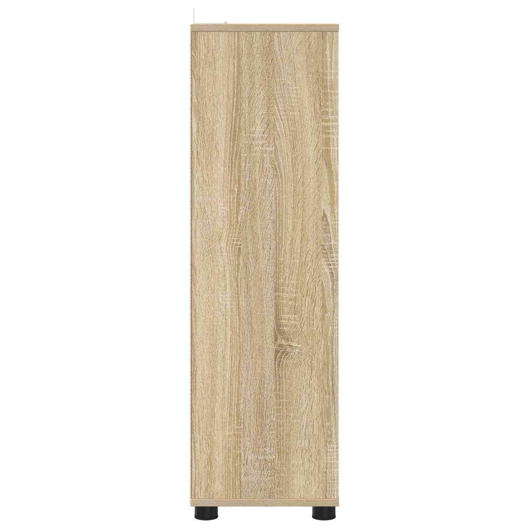 Badeværelsesskab Sonoma eg 30,5 x 30 x 101 cm Konstrueret træ