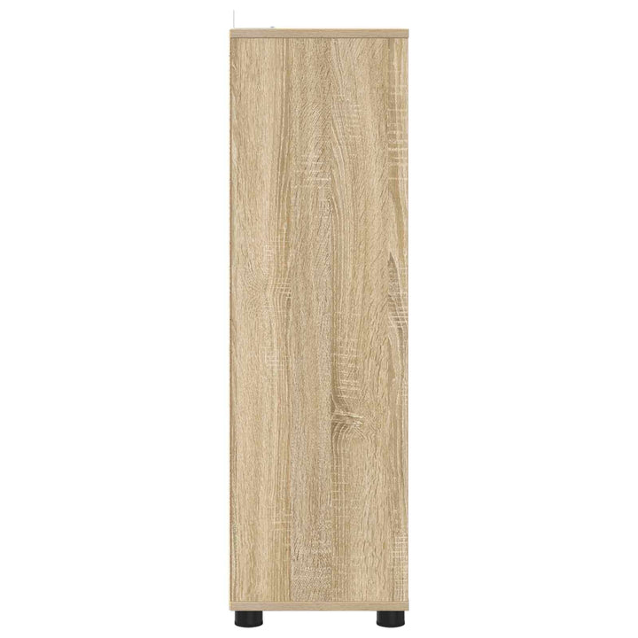 Badeværelsesskab Sonoma eg 30,5 x 30 x 101 cm Konstrueret træ