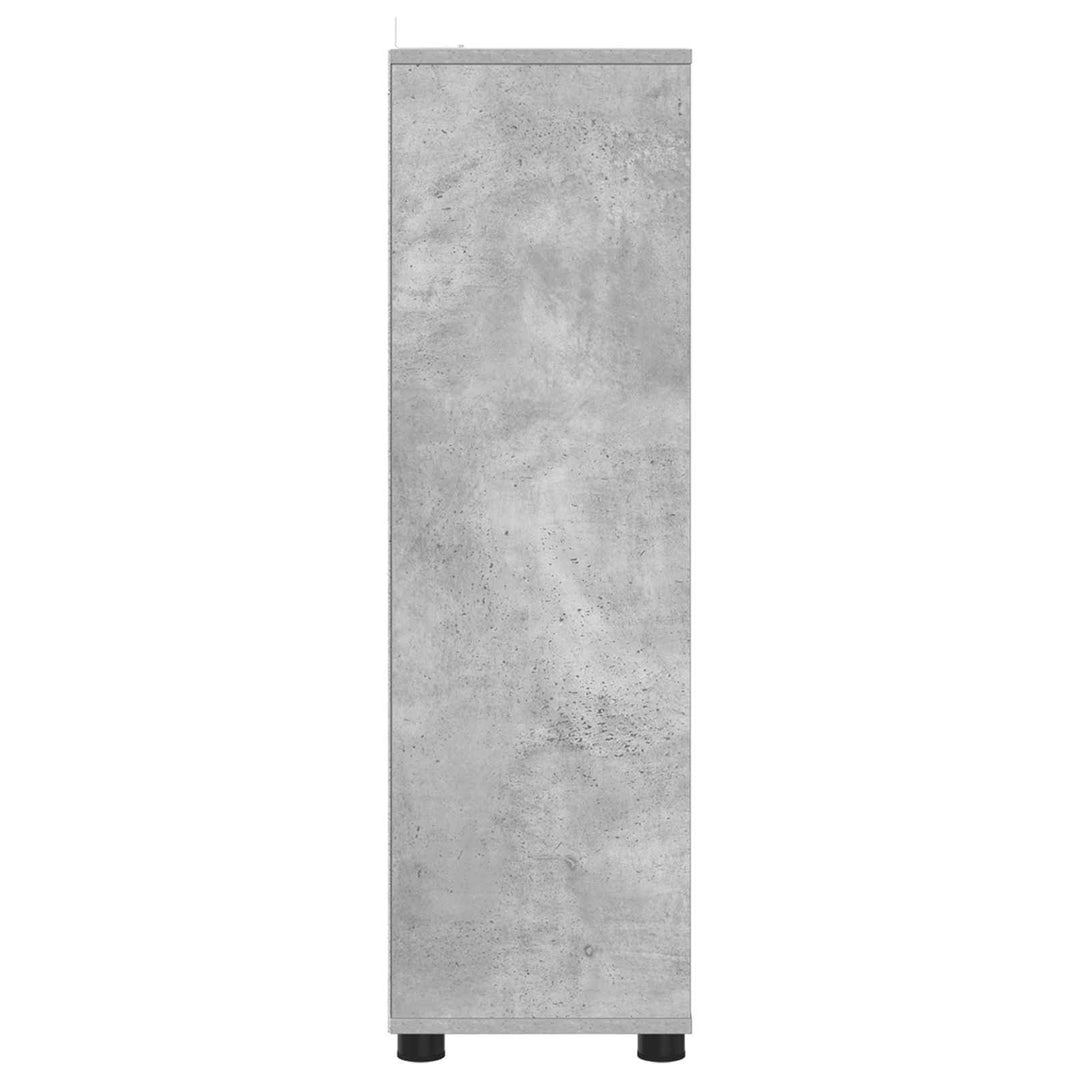Badeværelsesskab Beton Grå 30,5 x 30 x 101 cm Konstrueret træ