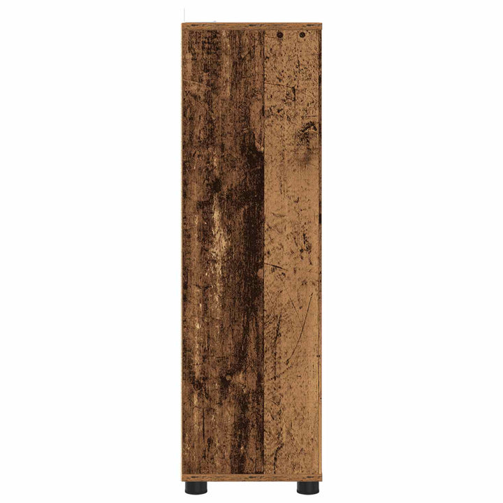 Badeværelsesskab Gammelt træ 30,5 x 30 x 101 cm Konstrueret træ