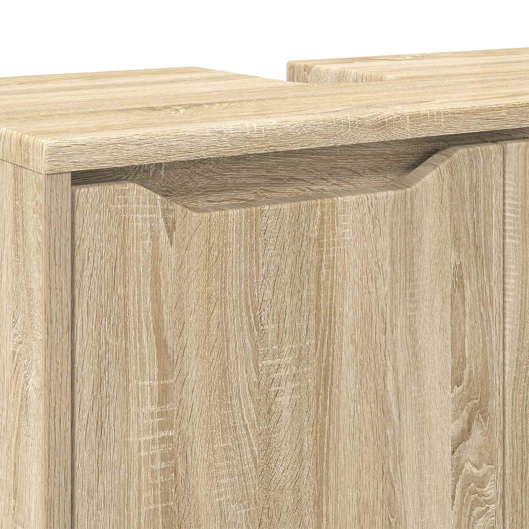 Badeværelse vaskeskab Sonoma eg 60 x 30 x 60 cm Konstrueret træ
