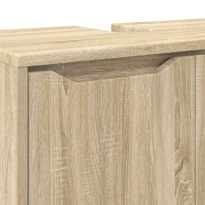 Badeværelse vaskeskab Sonoma eg 60 x 30 x 60 cm Konstrueret træ