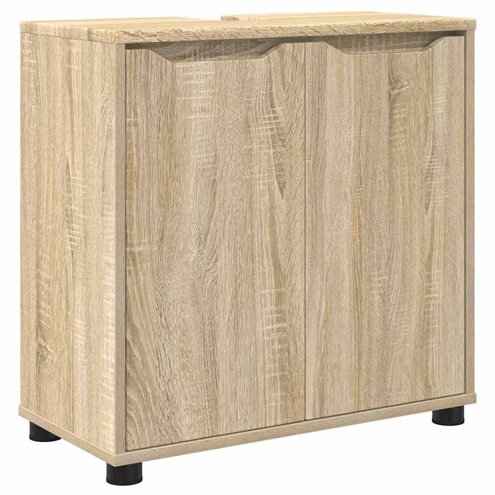 Badeværelse vaskeskab Sonoma eg 60 x 30 x 60 cm Konstrueret træ