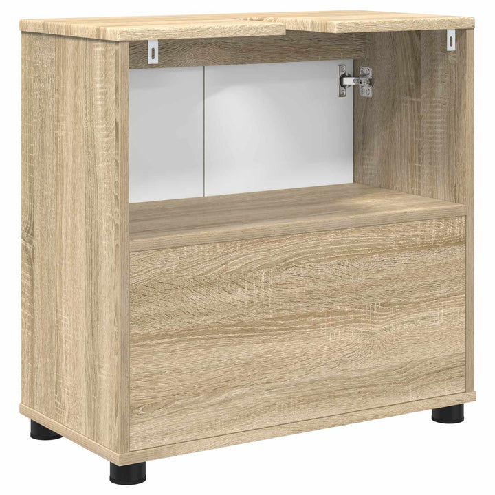 Badeværelse vaskeskab Sonoma eg 60 x 30 x 60 cm Konstrueret træ