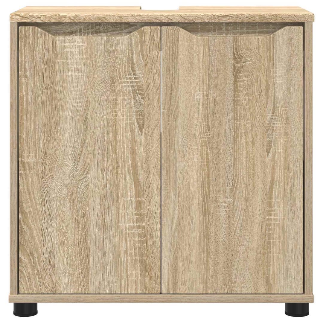 Badeværelse vaskeskab Sonoma eg 60 x 30 x 60 cm Konstrueret træ