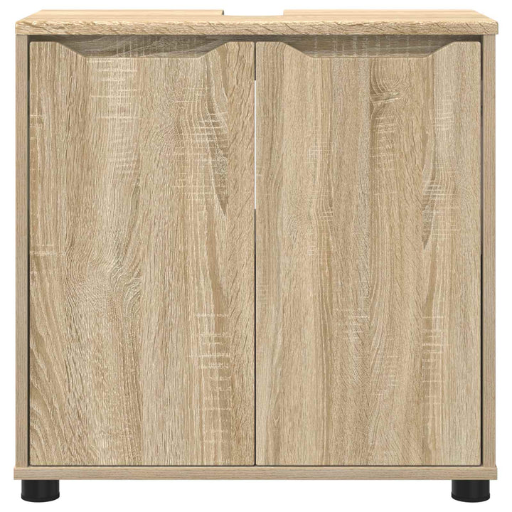 Badeværelse vaskeskab Sonoma eg 60 x 30 x 60 cm Konstrueret træ
