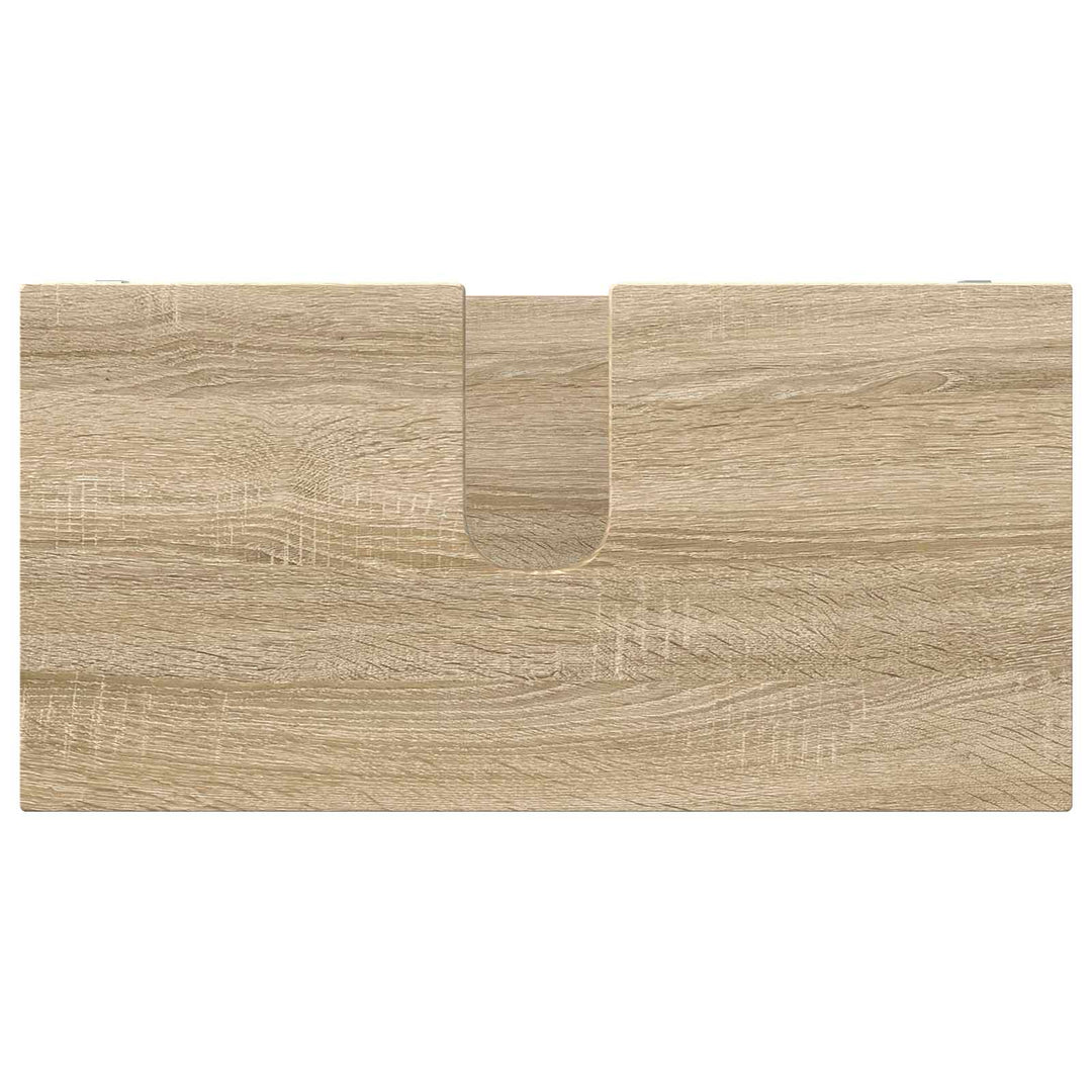 Badeværelse vaskeskab Sonoma eg 60 x 30 x 60 cm Konstrueret træ