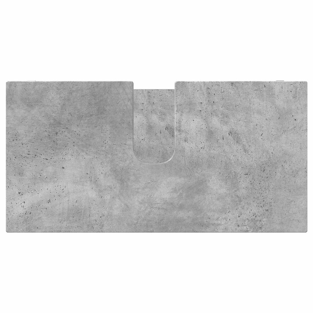 Badeværelse vaskeskab Beton Grå 60 x 30 x 60 cm Konstrueret træ