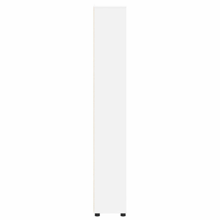 Badeværelsesskab Hvid 30,5 x 30 x 195 cm Konstrueret træ