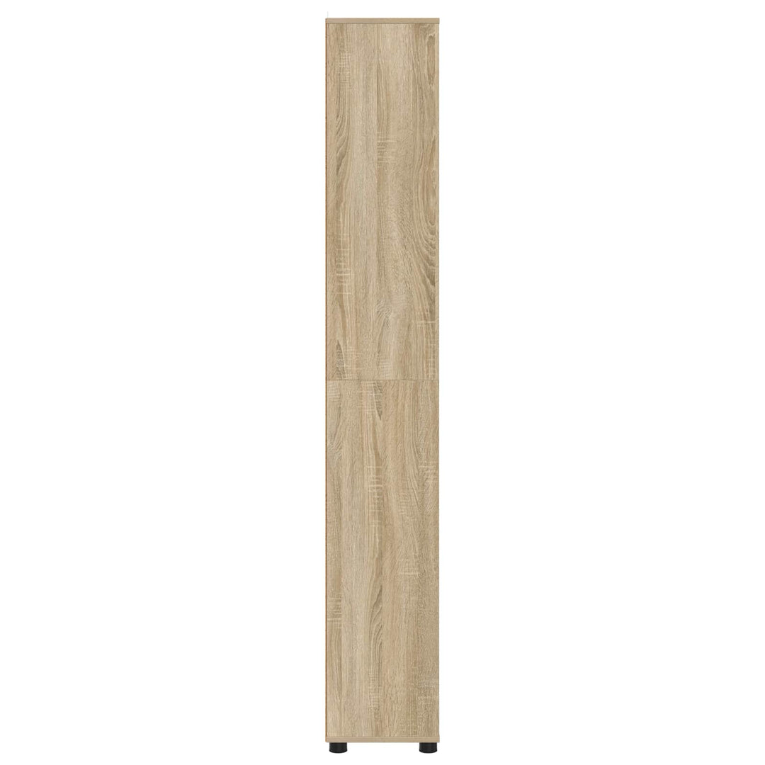 Badeværelsesskab Sonoma eg 30,5 x 30 x 195 cm Konstrueret træ