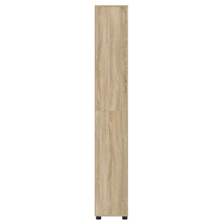Badeværelsesskab Sonoma eg 30,5 x 30 x 195 cm Konstrueret træ