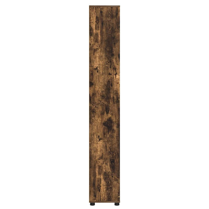 Badeværelsesskab Røget eg 30,5 x 30 x 195 cm Konstrueret træ