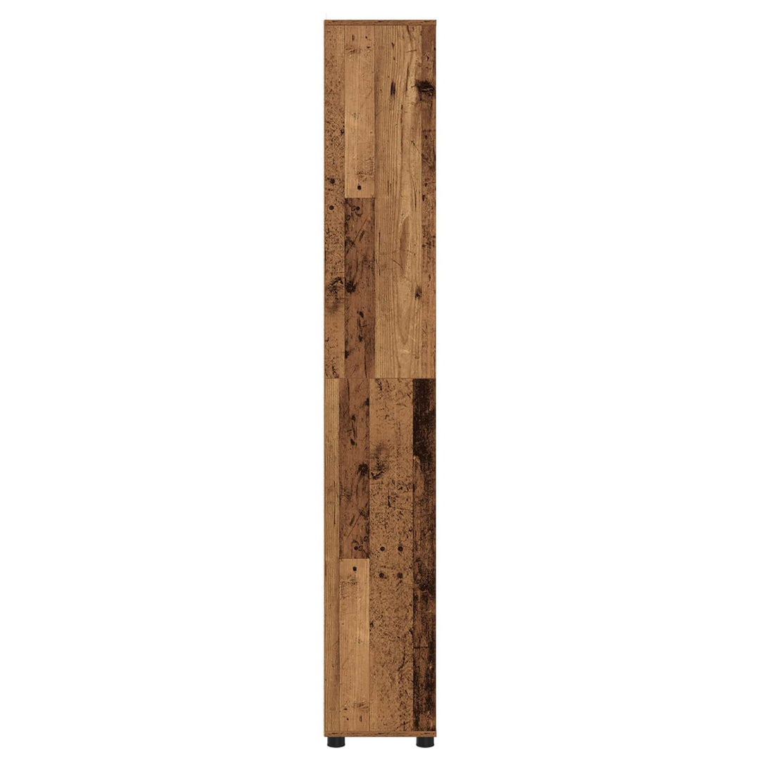 Badeværelsesskab Gammelt træ 30,5 x 30 x 195 cm Konstrueret træ